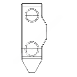 HDR 67157 002 BRACKET-CLAMP BLOCK,AXLE,RH