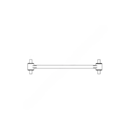 HDR 67428 435 CONTROL ROD-SUSPENSION,TORQUE ROD-LONGIT
