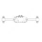 HDR 77153 003 BEAM/SADDLE ASSY-HMX460,52",W/O SHK