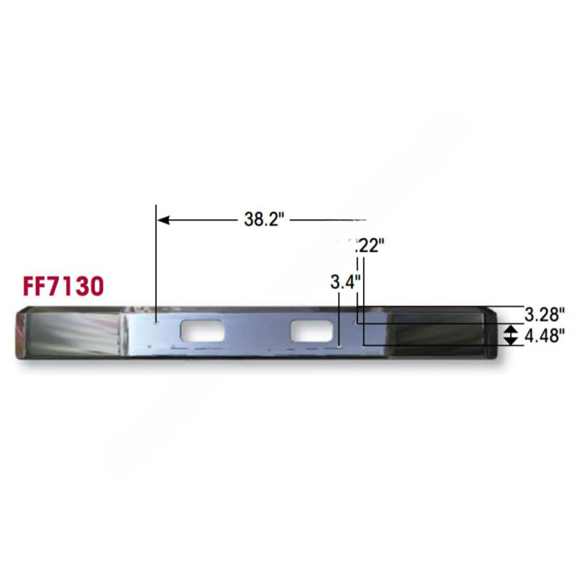 HDR FF7130 BUMPER FORD CORP
