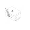 HDR R017521 15 STAINLESS STL BOX W LID  LC SER. (CBU VS