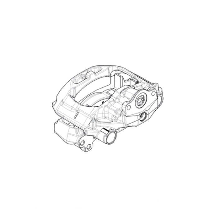 HDR S 39093 L CALIPER ASSEMBLY - LH, PAN 19, ADB