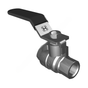 HDR VS 33730 BALL VALVE TWO WAY 1/4