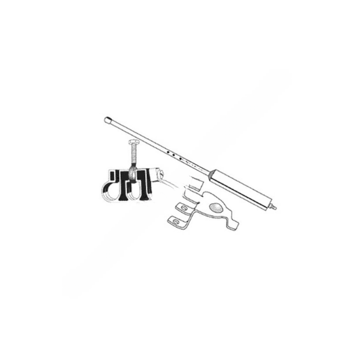 HDX 11505 POGO STICK-FLEXASTICK,51",ZINC,W HARD