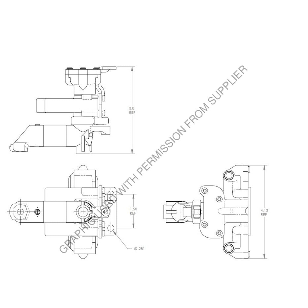 HDX 90554664 VALVE SENSOR EDL