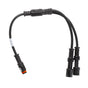 HDX AL929834 M/F/F Y-SPLITTER CABLE ASSY 4X4X4 A .25M