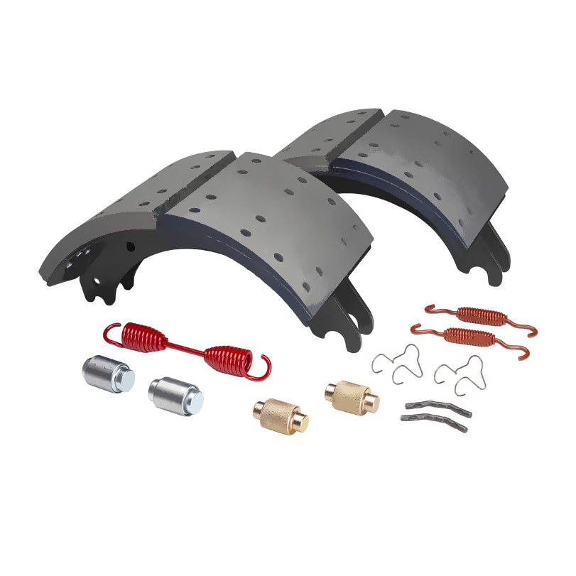HDX GF4711QG BRAKE SHOES REMAN KIT WITH HARDWARE C668