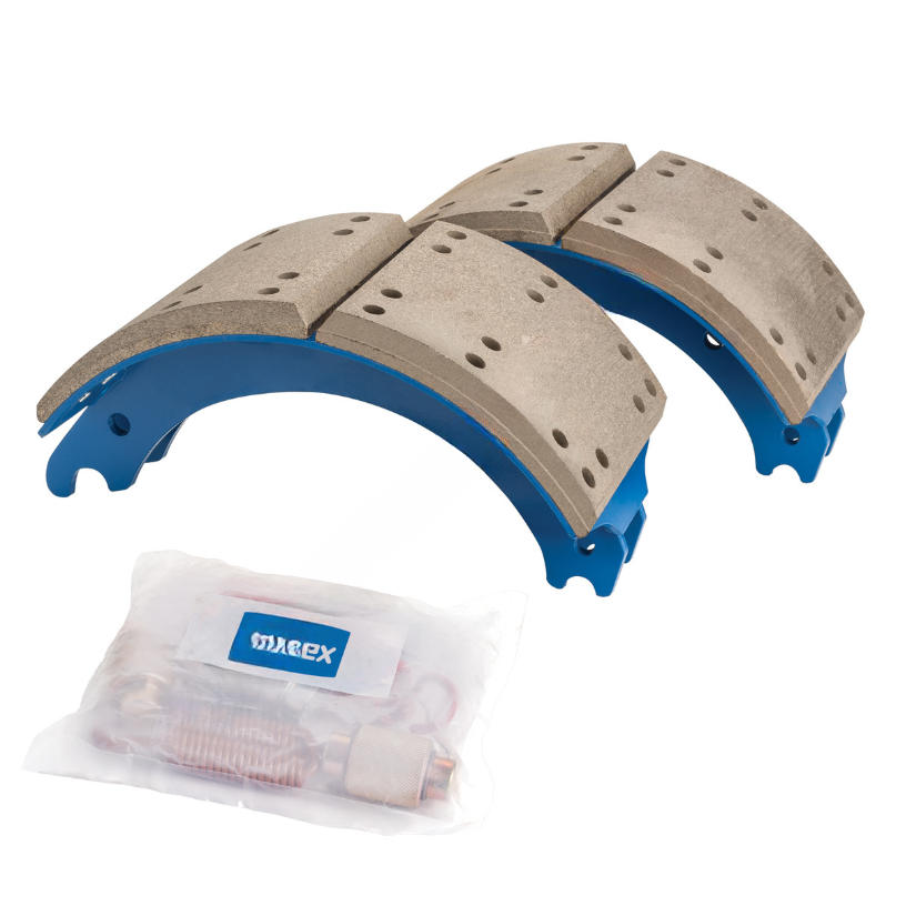 HDX GG4515TCJ BRAKE SHOES NEW KIT WITH HARDWARE