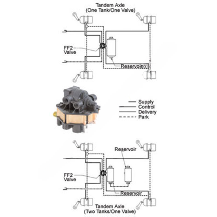 HDX KN28601 VALVE-FULL FUNCTION,FF2