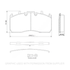 HDX MPBD1370HD AIR DISC BRAKE PAD HF EXTREME TEMP BRAK