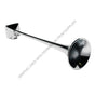 HDY H00871A CHROME HORN W/ ROUND BELL KIT