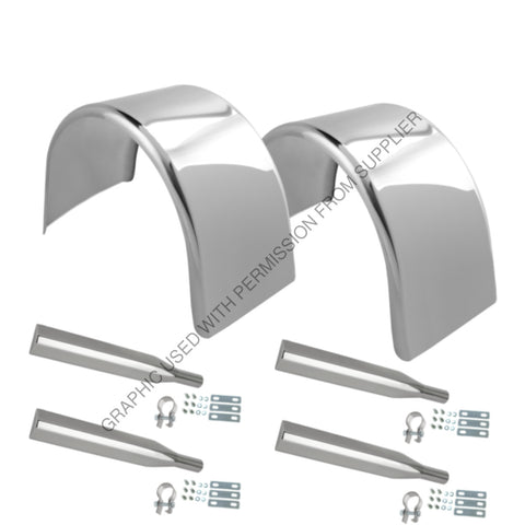 HGB 3710P KIT 304SS 14GA 100