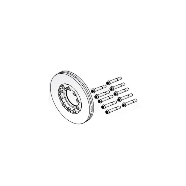 HLD 51830036 BRAKE ROTOR REP KIT-P89 INTEGRAL & PLUS