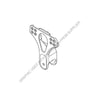 HLD 90522355 BRACKET ASSY FRAME  FIXED PAINTED