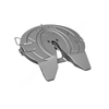 HLD FW35N912YL00 5TH WHEEL ASSY. NO TILT SLIDING