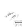HLD RKW900G REBUILD KIT, MOUNTING BRACKET