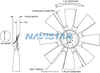 HOR993711202 FAN ENG COOLING