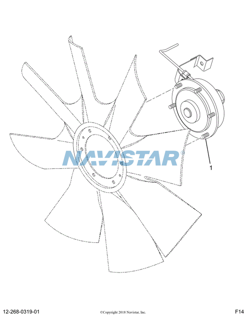 HOR996136 DRIVE FAN