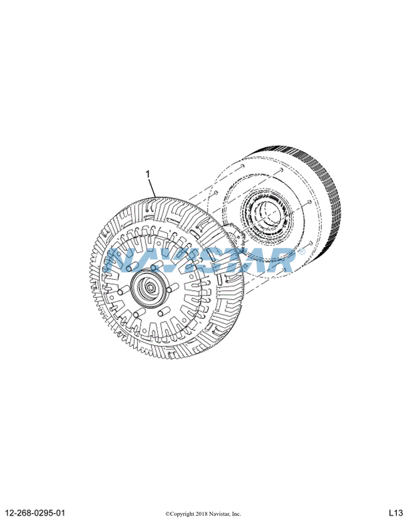 HOR99A4701 DRIVE,FAN , CLUTCH TWO-SPEED