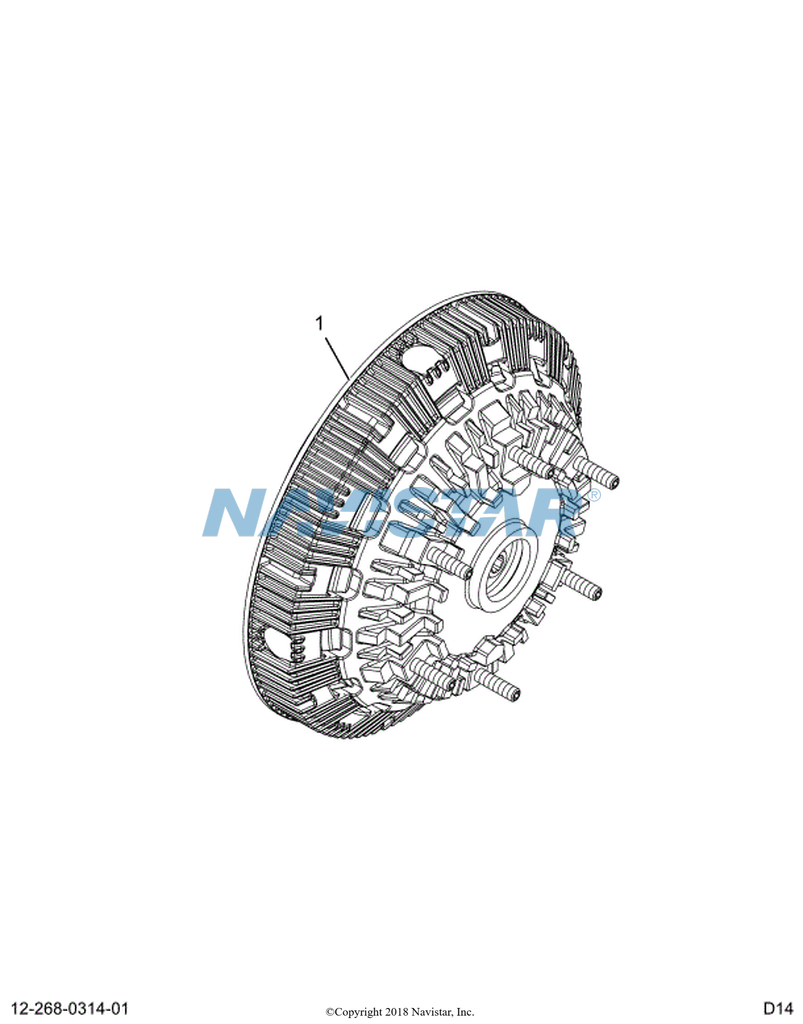 HOR99A4706 DRIVE,CLUTCH PACK, FAN DRIVE