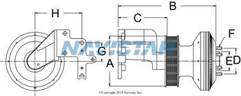 HOR99A9600 DRIVE,FAN / MTG ASM, HORTON DR