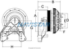 HOR99A9757 DRIVE FAN & MTG ASM