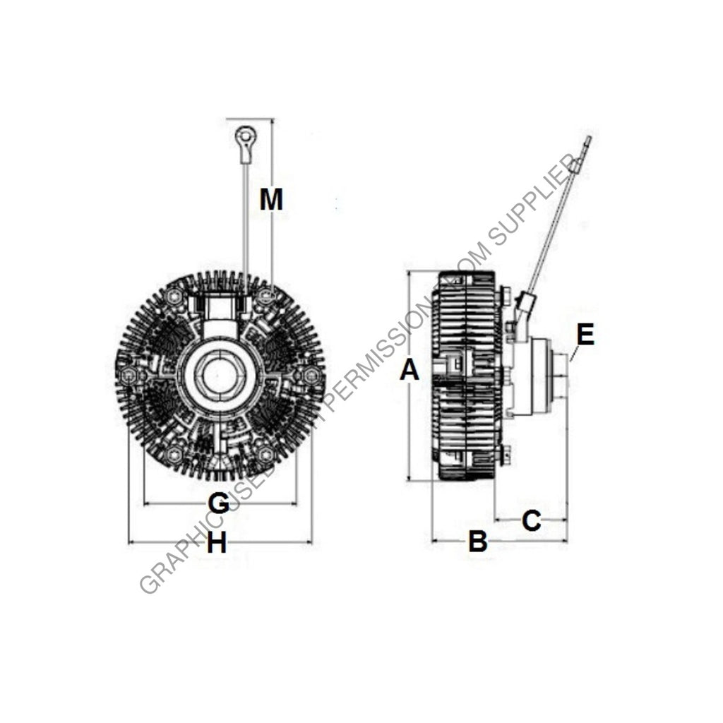 HOR 422100112003 V1 CLUTCH ASSEMBLY, LCV80