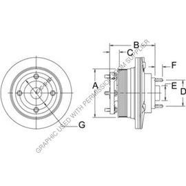 HOR 791018 REMAN CLUTCH HTS CAT