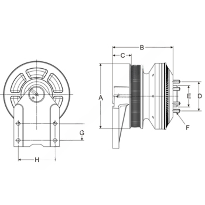 HOR 79A8657 2 FAN CLUTCH - DM ADVNTGE REMAN