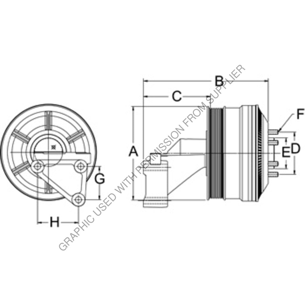 HOR 79A9062 2 CLUTCH REMAN,DMA2S SE 21 DET,190.50