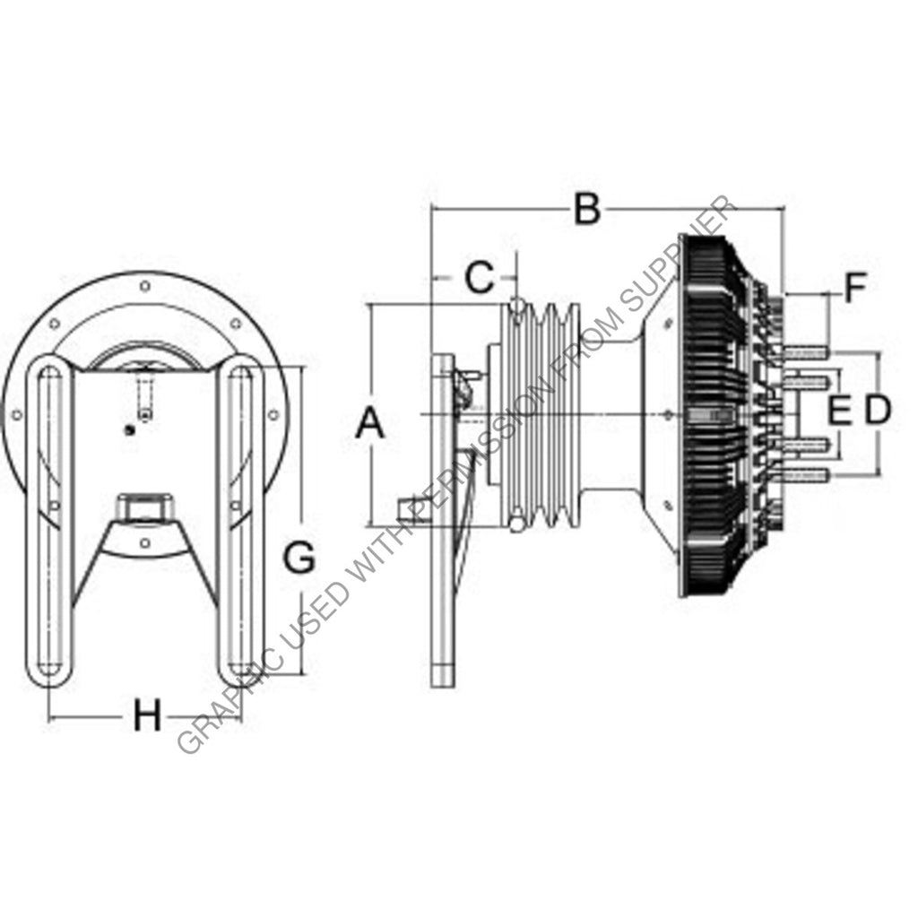 HOR 79A9067 CLUTCH, REMAN, DMA