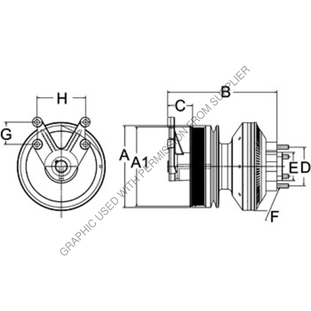 HOR 79A9457 FAN DRIVE, DMA