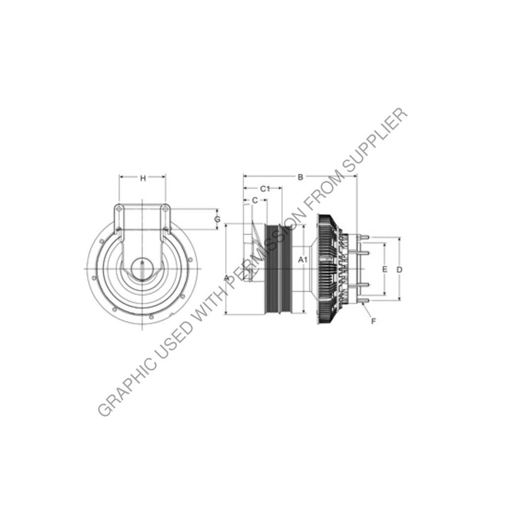 HOR 79A9766 CLUTCH - DMA2S SE 24, REMAN