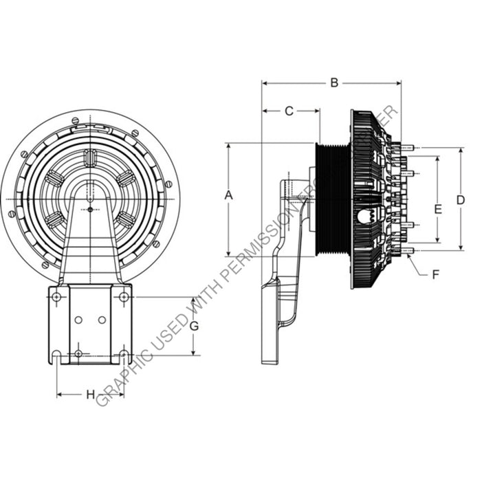 HOR 79A9782 CLUTCH DMA2S SE 24 REMAN,CUM,12-PK,184.0
