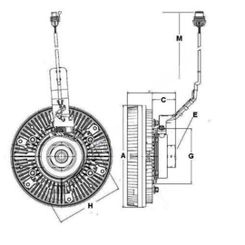 HOR 9904021 CLUTCH VMASTER DIRECT SENSING VS 217