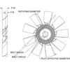 HOR 991660502 FAN BLADE