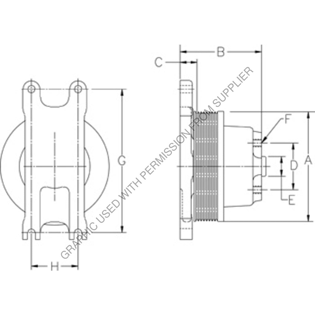 HOR 992011 HUB FAN