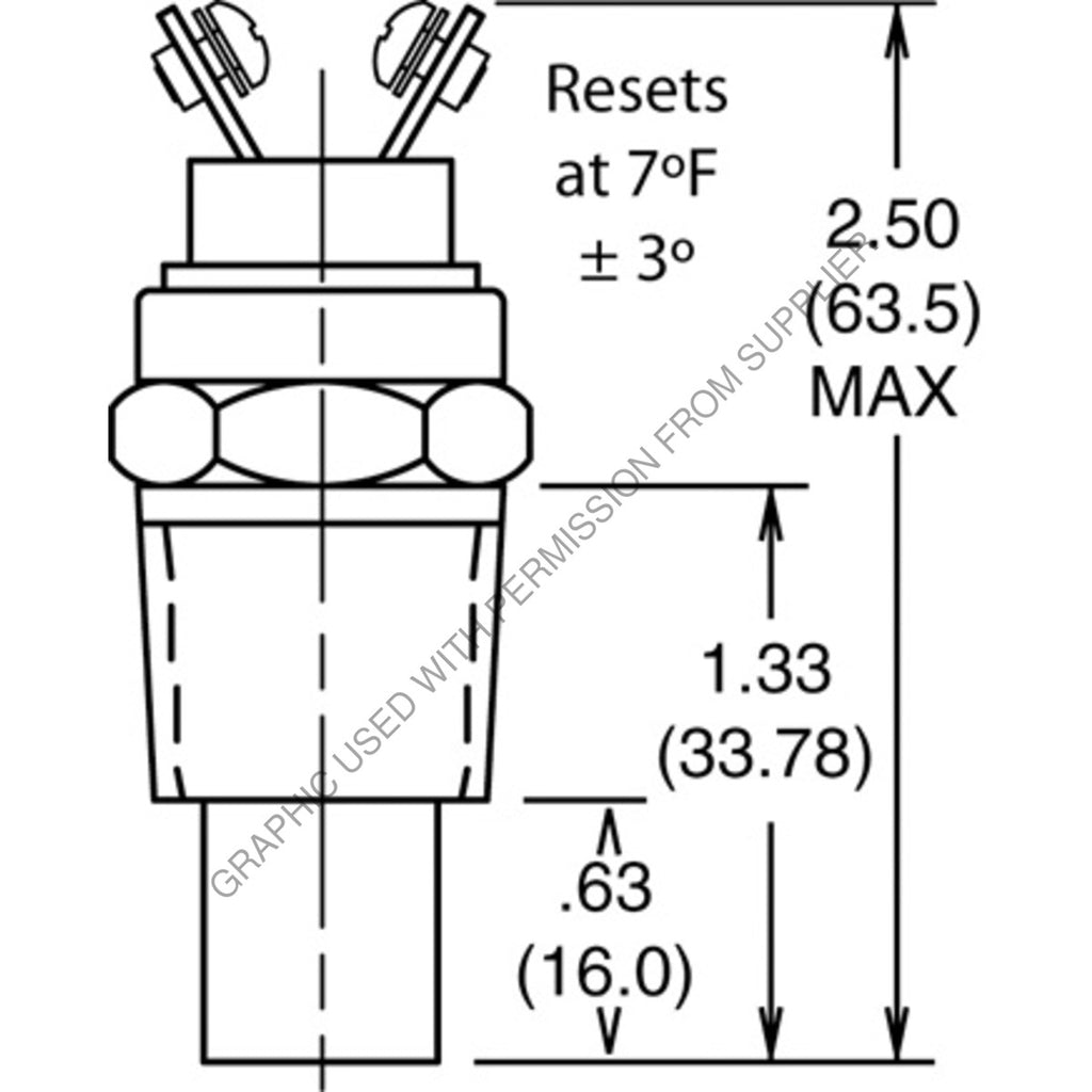 HOR 993655 SWITCH THERMAL