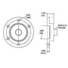 HOR 994265 LOCKNUT