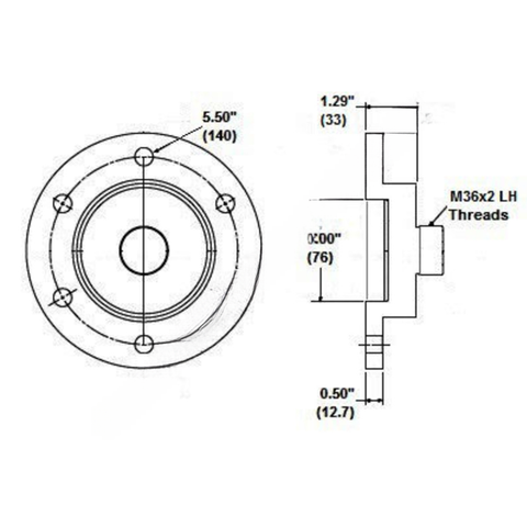 HOR 994265 LOCKNUT
