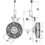 HOR 99452100135001 CLUTCH VS217R,12V,85G,30K,M30
