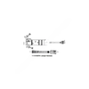 HOR 995580 ANTI-ROTATION BRACKET 250MM W/ METRI-PAK