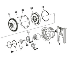 HOR 995588 REPAIR KIT FAN CLUTCH,76.2 STUDS