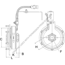 HOR 996044 EC450 CLUTCH