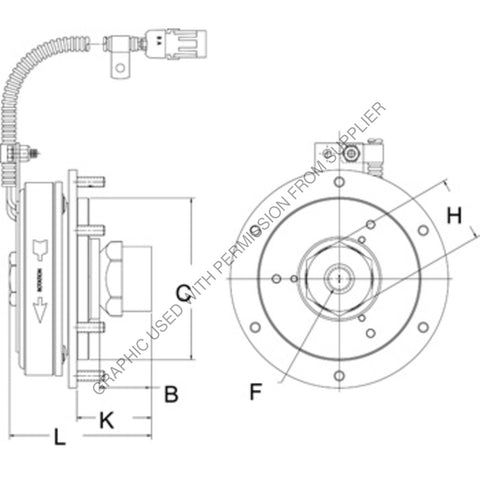 HOR 996121 EC450 CLUTCH MBT 0M9