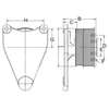 HOR 99A2055 HUB,DRIVE DH MAC,149.0,6PK/10PK,65.0 PLT