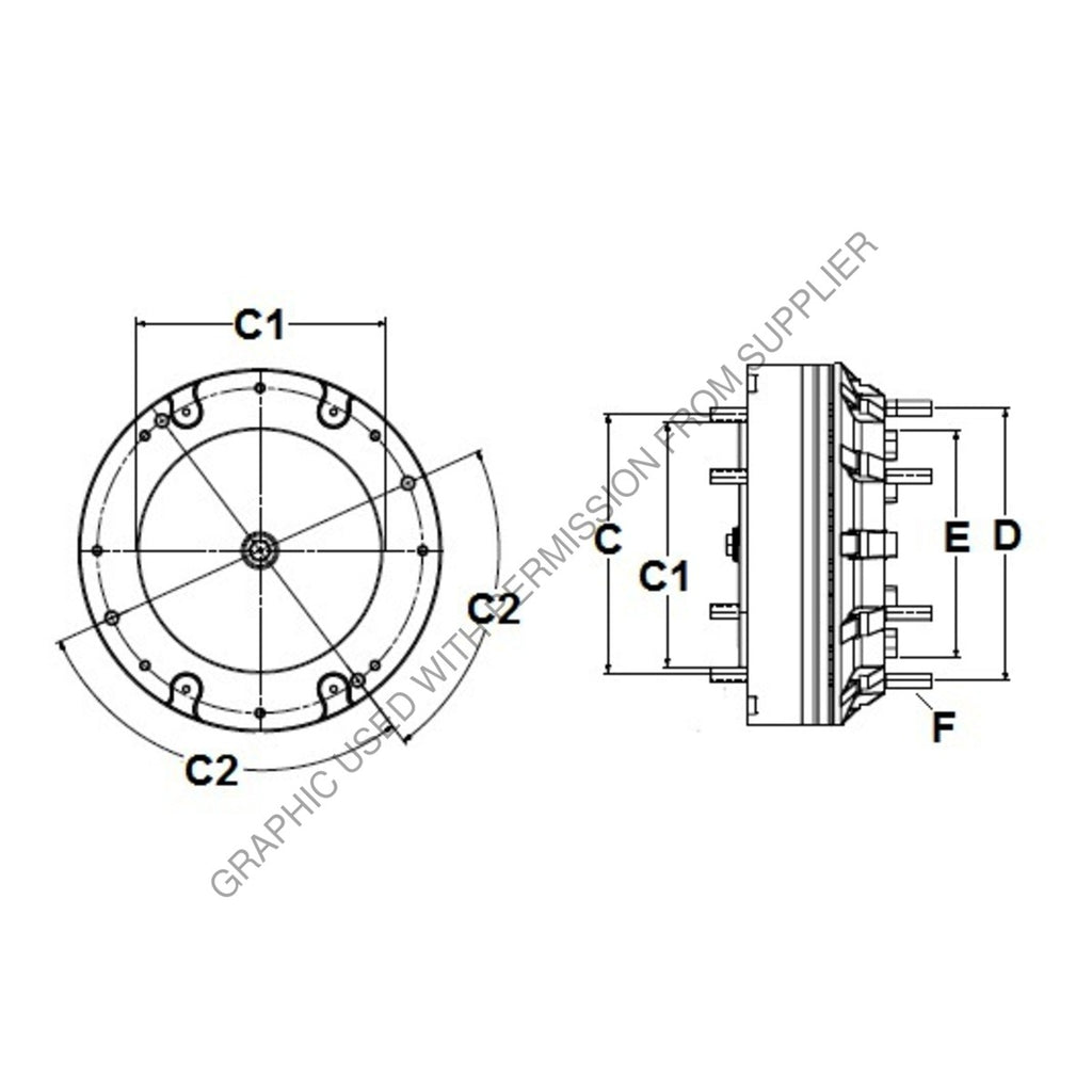 HOR 99A4711 CLUTCH PAK DMA MODULAR