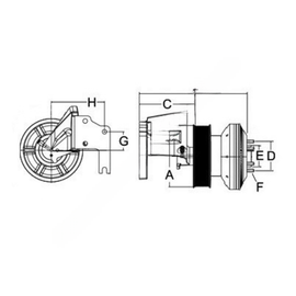 HOR 99A7263 CLUTCH,DMA 21 CUM,200.0,12-PK,65.0 PLT,