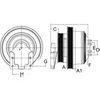 HOR 99A9526 CLUTCH, DMA, SE 21 CUM, 180.3, 8PK-8PK