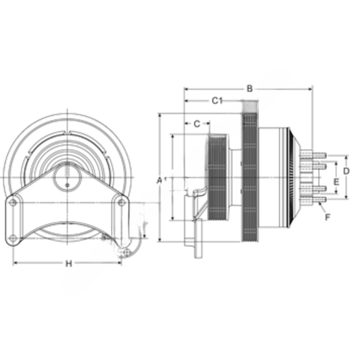 HOR 99A9587 CLUTCH, DMA SE 21 DET